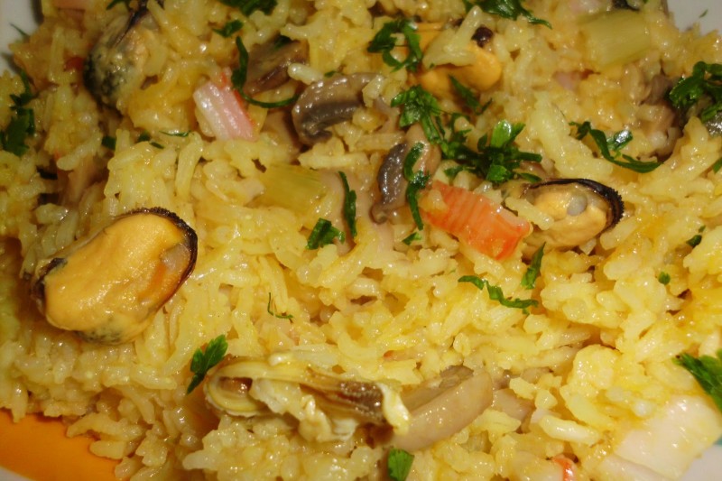 Arroz com Mexilhão